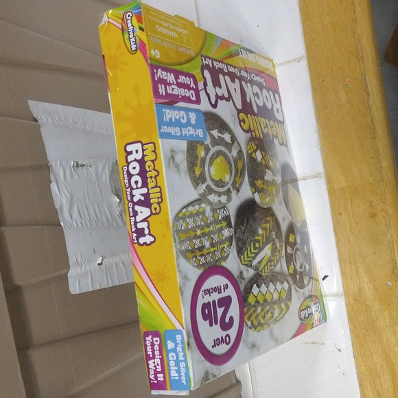 Metallic Rock Art From Creative Kids 2LBS - Picture 6 of 9